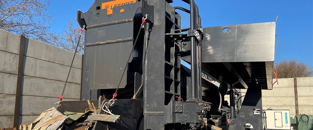 MRG Koloss 1000 TS Shear Baler